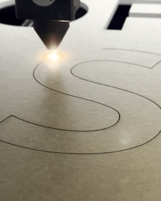 Precision acrylic cutting