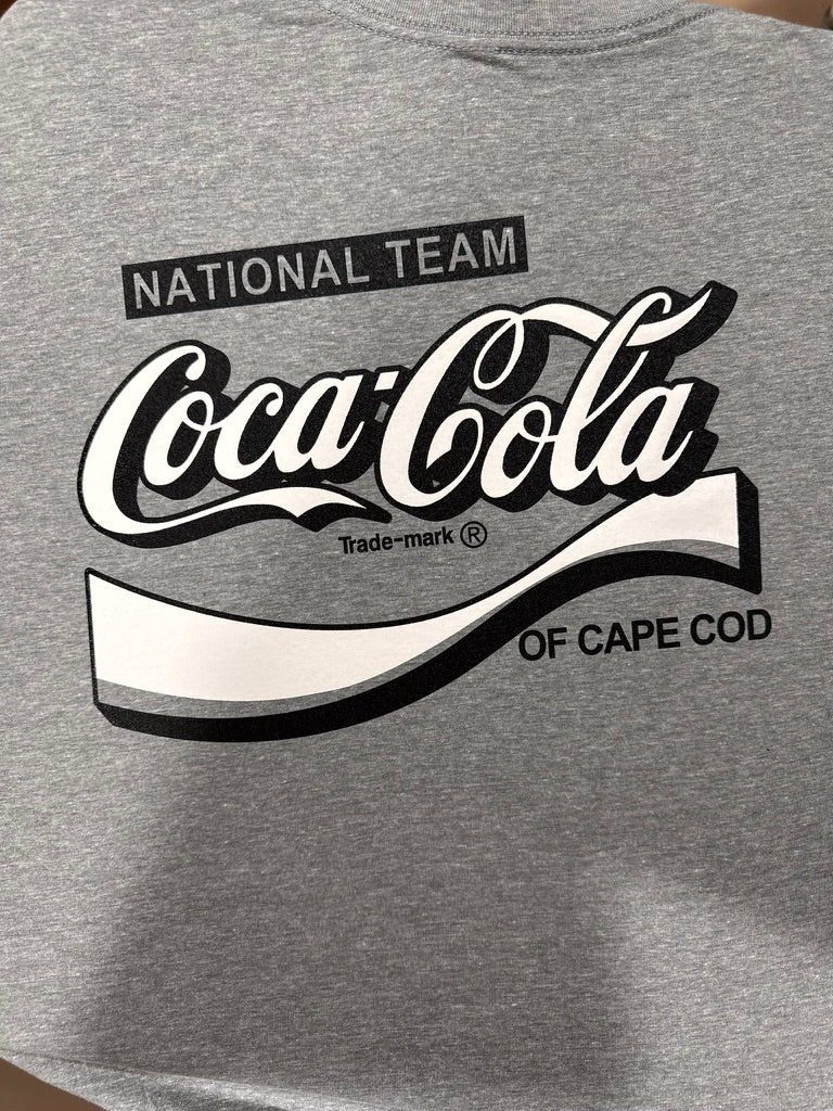 National Team Coca-Cola of Cape Cod screen print