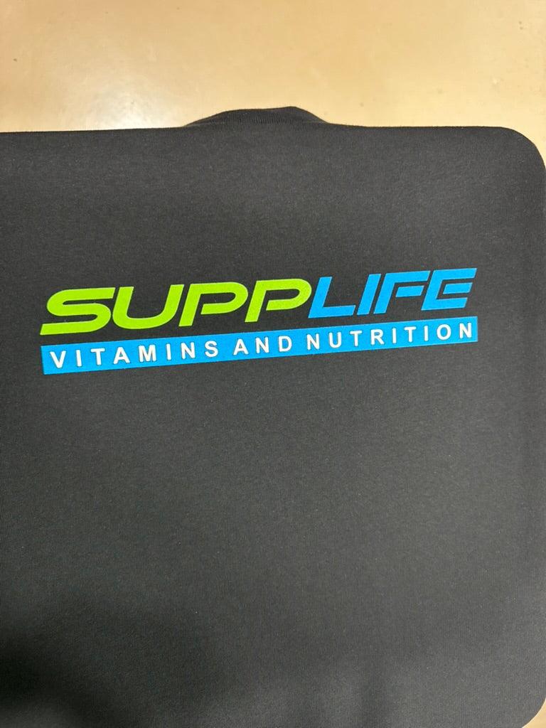 SUPPLIFE Vitamins and Nutrition multicolor screen print